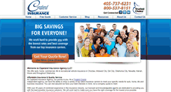 Desktop Screenshot of copelandagency.com